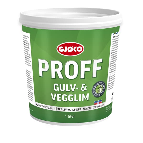 PROFF GULV OG VEGGLIM 1L