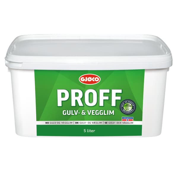 PROFF GULV OG VEGGLIM 5L